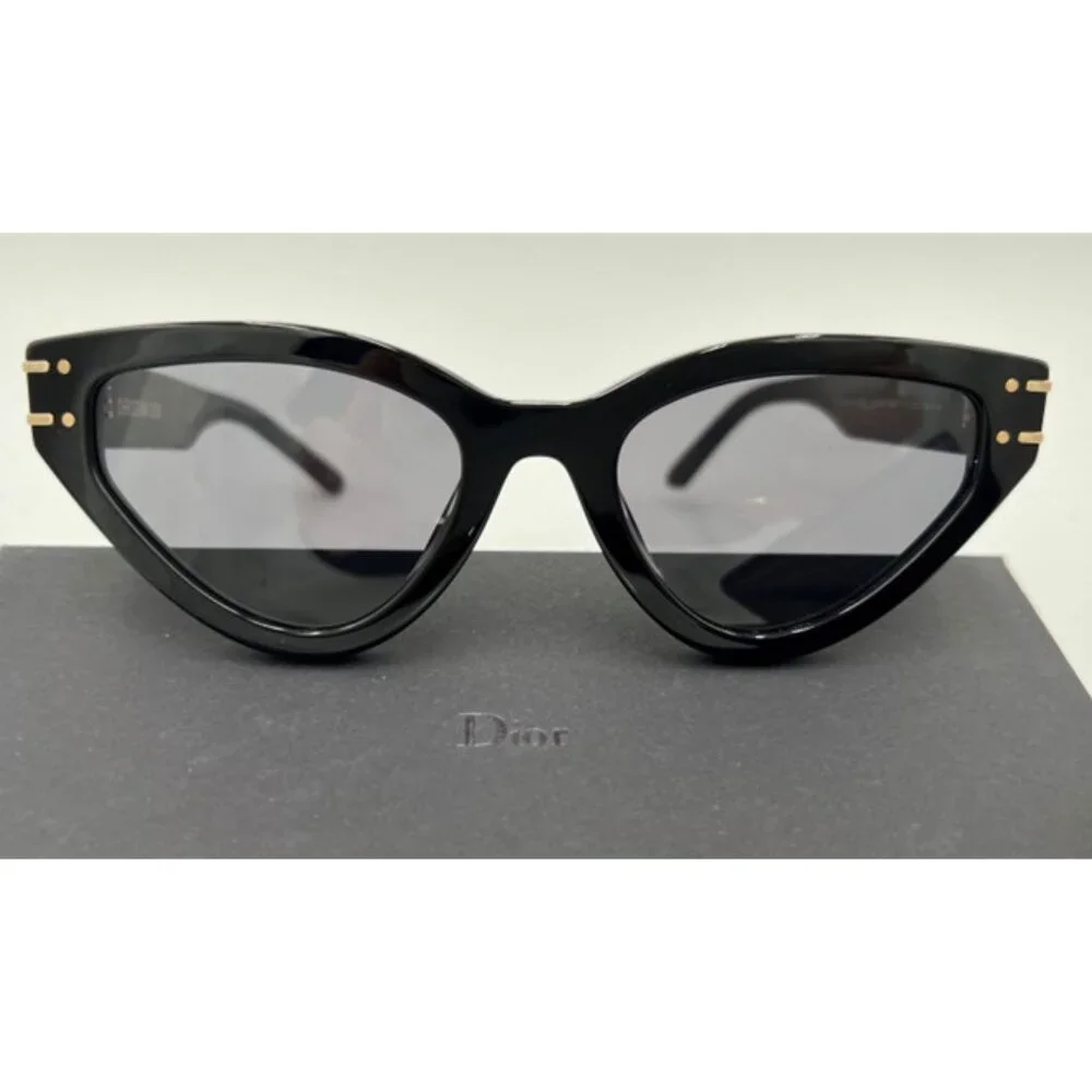 NWT-Christian Dior Signature B2U Black Sunglasses - Picture 3 of 12